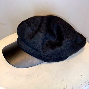 Missguided Newsboy Style Black Cap